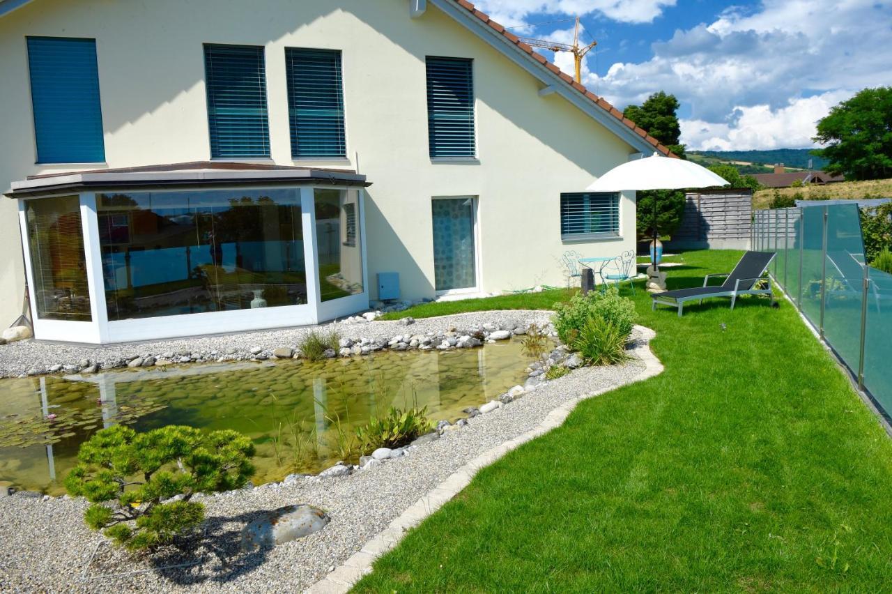 Bed And Breakfast La Petite Thielle Cressier Ngoại thất bức ảnh